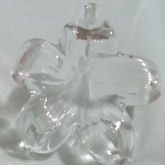 Blown Glass Art Flower Lily bud vase pk#3 - Picture 4 of 7